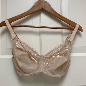 Wacoal size 32 DDD beige bra